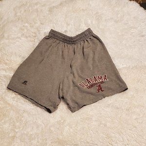 Men's Gray Alabama Crimson TIde Russell Shorts. Size Small.